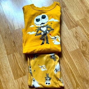 Hanna Andersson glows in the dark nightmare before Christmas pajamas kids 8